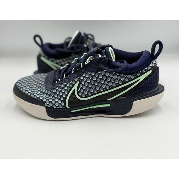 NikeCourt Zoom Pro Obsidian Mint Foam Sneaker main image 8